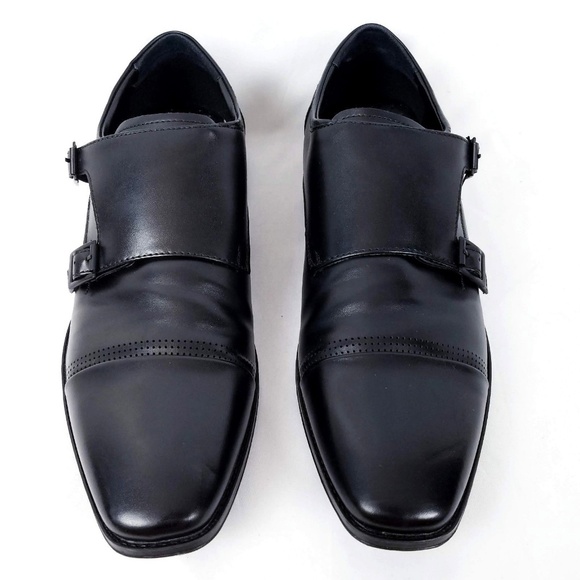 Kenneth Cole Unlisted Mens Black Loafers Shoes 10 - Picture 2 of 7